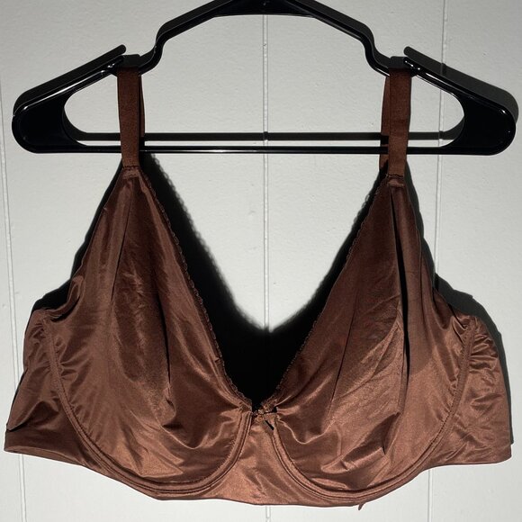 44F / 44DDD Brown Victoria's Secret Invisible Lift Full-Coverage Minimizer Bra - Picture 2 of 5
